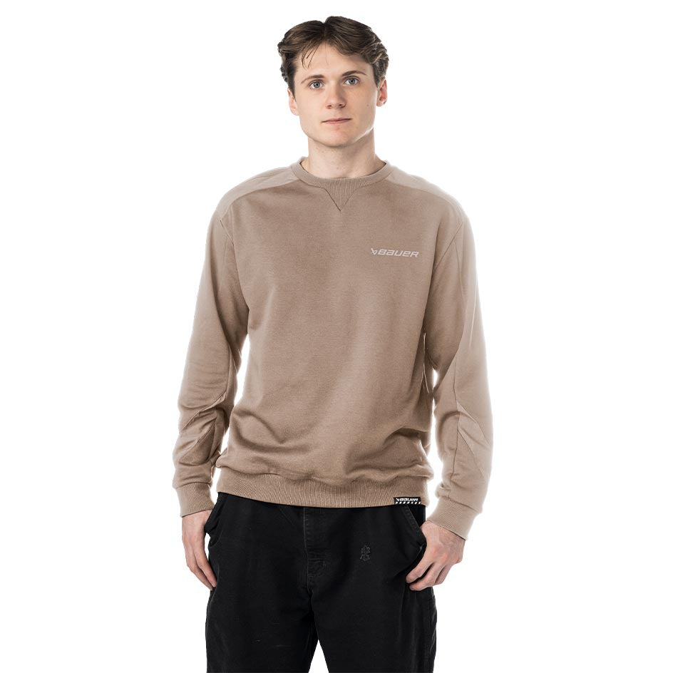 Bauer Knit Woven Crew Senior S25