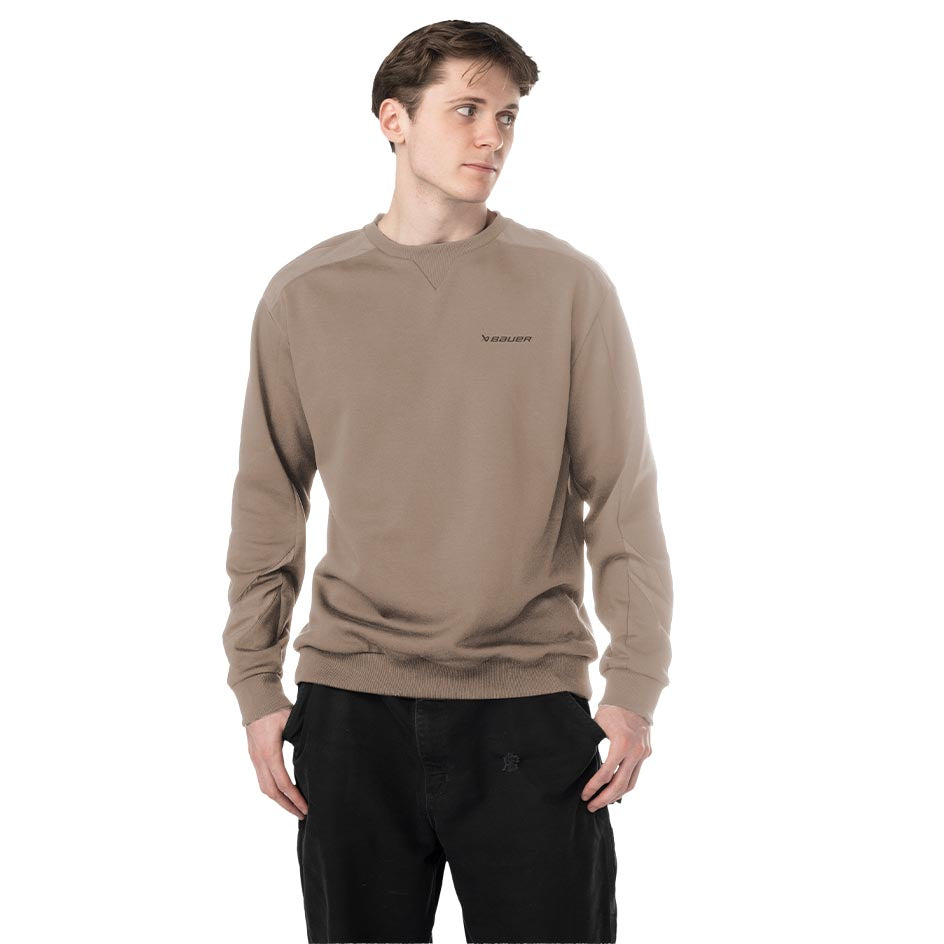 Bauer Knit Woven Crew Senior S25