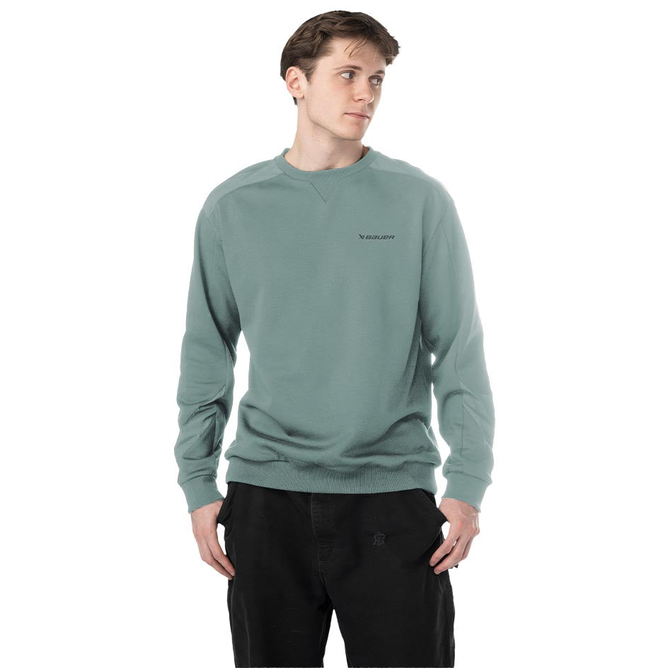 Bauer Knit Woven Crew Senior S25