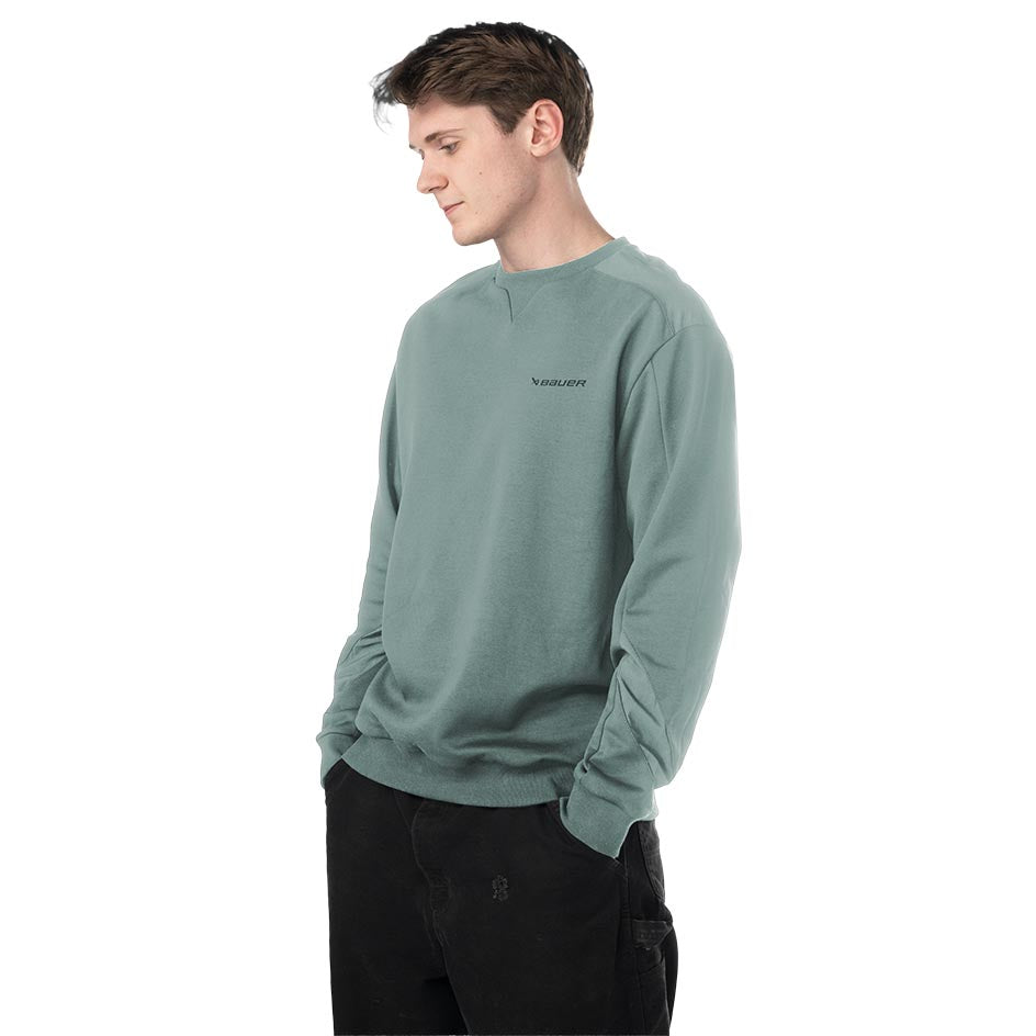 Bauer Knit Woven Crew Senior S25