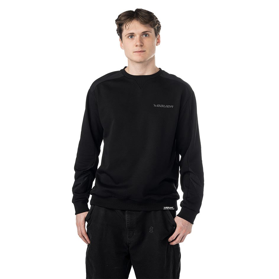 Bauer Knit Woven Crew Senior S25