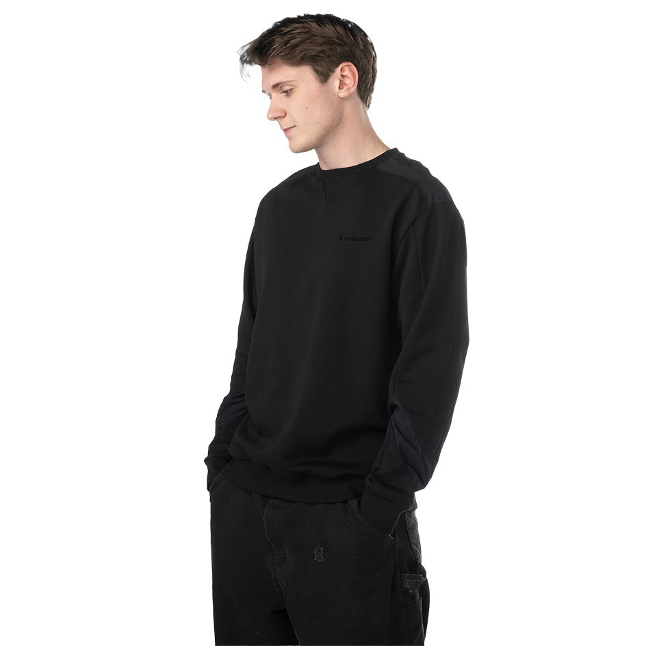 Bauer Knit Woven Crew Senior S25