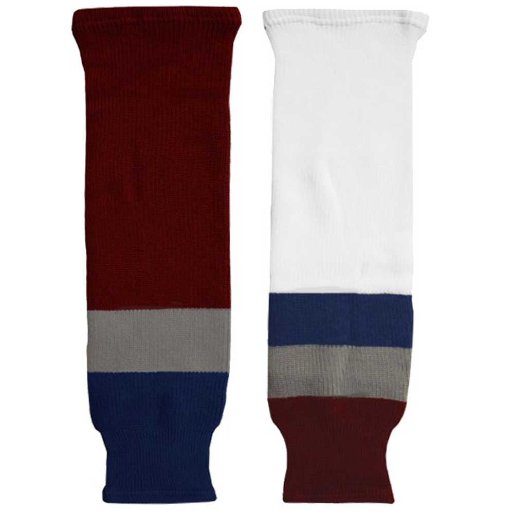 Knitted Hockey Socks - Colorado Avalanche - Senior