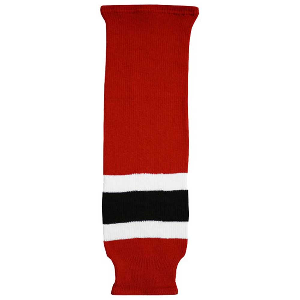 Knitted Hockey Socks - New Jersey Devils - Junior
