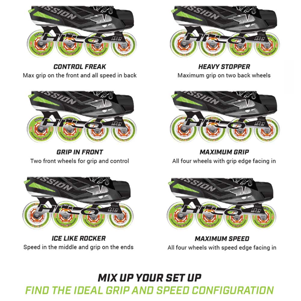 Revision Flex Inline Hockey Wheel Firm - (SINGLE)