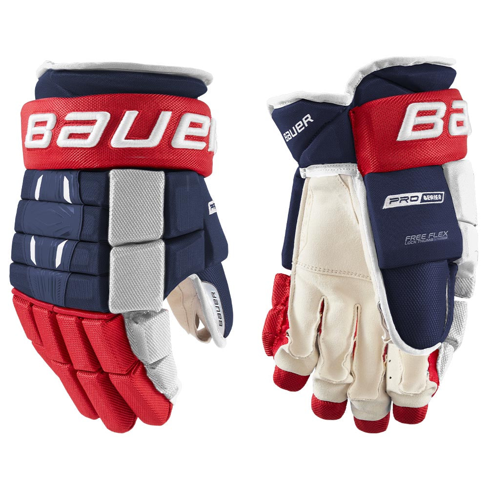 Bauer Pro Series Hockey Gloves Intermediate