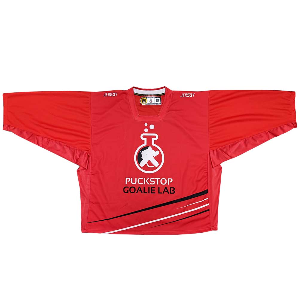 Puck Stop Goalie Lab Red Jersey Senior