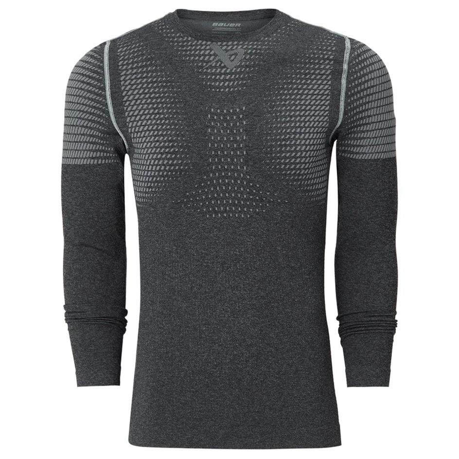 Bauer Elite Seamless Long Sleeve Base Layer Top Senior