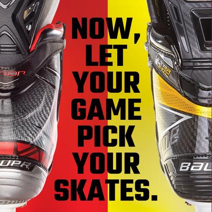 Now, let your game pick your skates