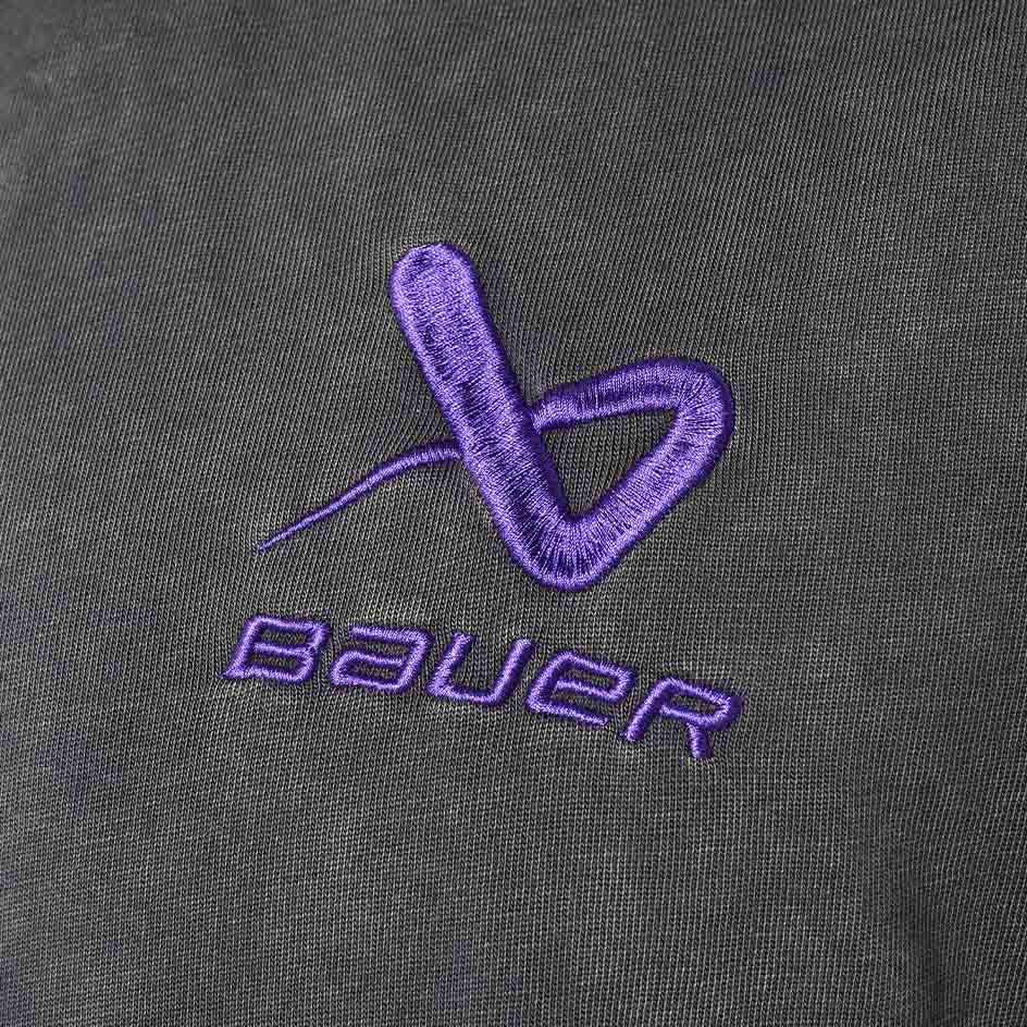Bauer Acid Wash Box T-Shirt Senior