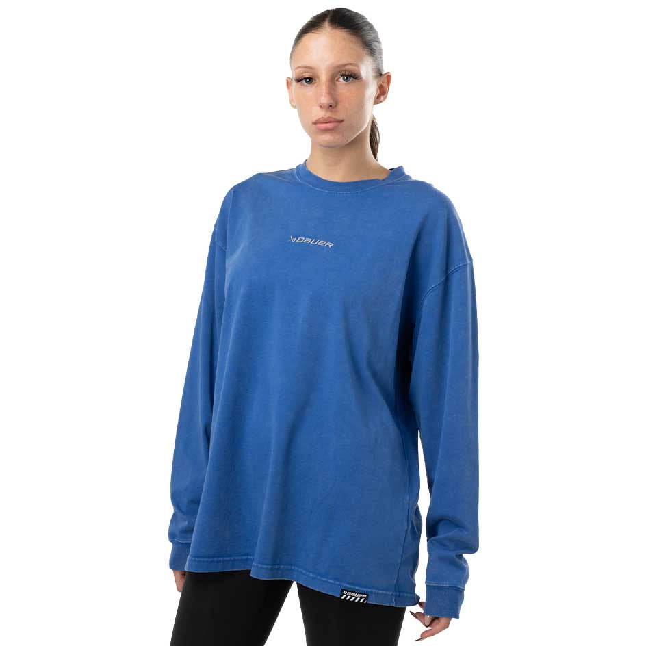 Bauer Acid Wash LS T-Shirt Senior S24