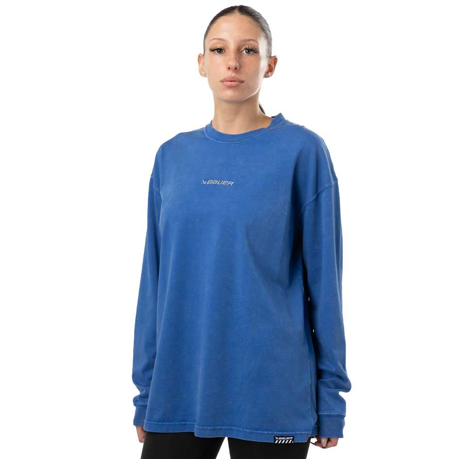 Bauer Acid Wash LS T-Shirt Senior S24