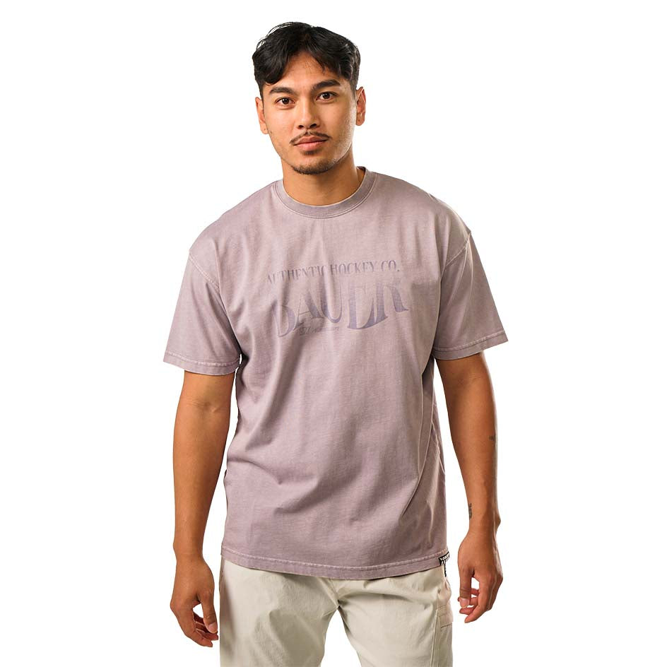 Bauer Acid Wash Retro Tee Senior S25