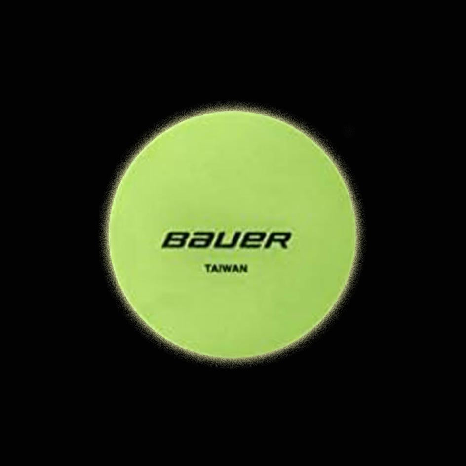 Bauer Hockey Ball - Glow in the Dark