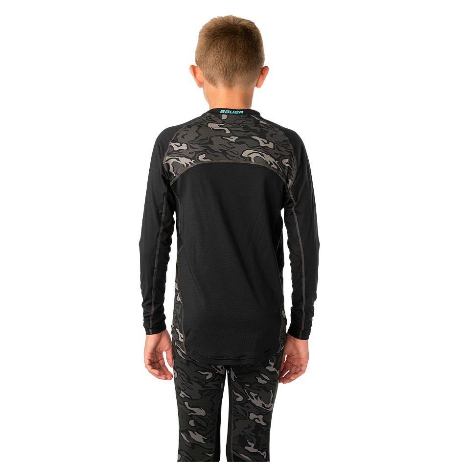 Bauer Camo Performance Baselayer Top Youth S26