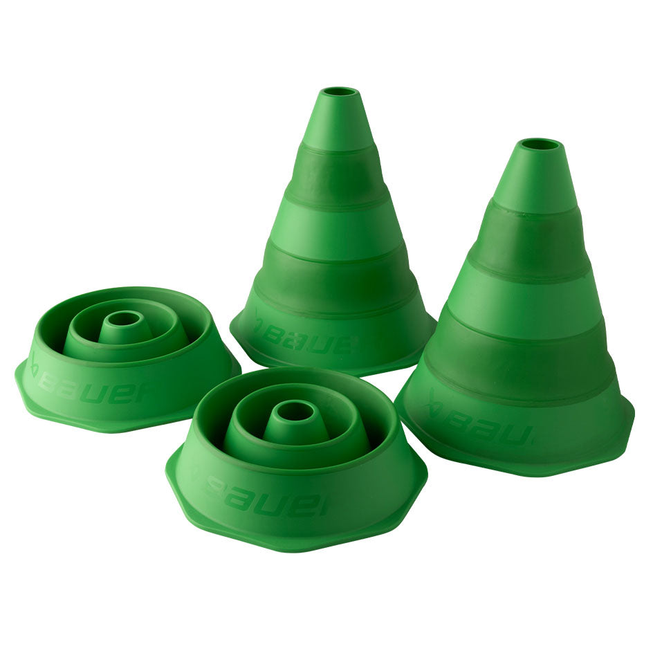 Bauer Collapsible Training Cones (4 Pack)