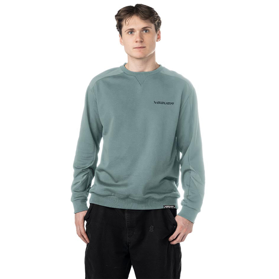 Bauer Knit Woven Crew Senior S25