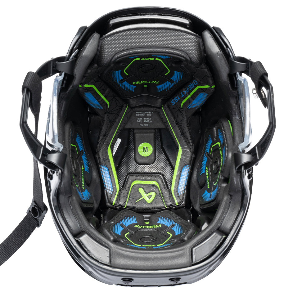 Bauer Re-Akt 155 Custom Hockey Helmet - Kelly Green