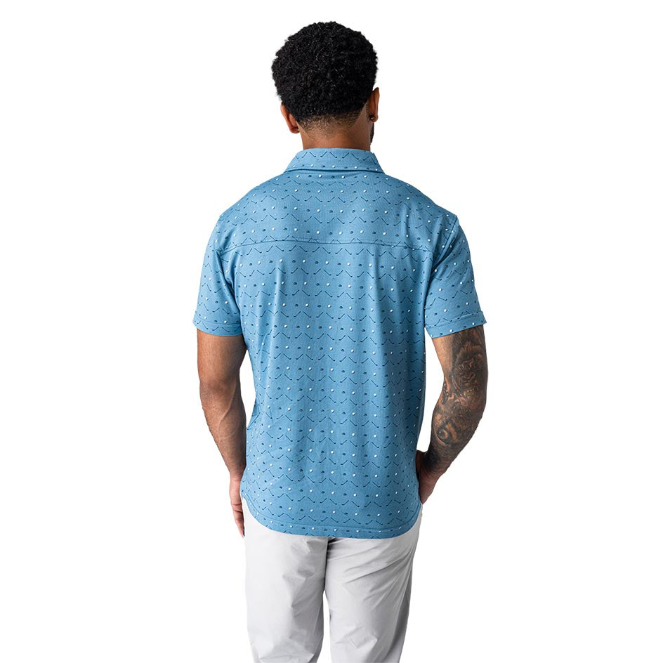Bauer Runoff Performance Polo Water Hazard