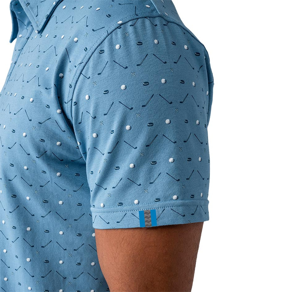 Bauer Runoff Performance Polo Water Hazard