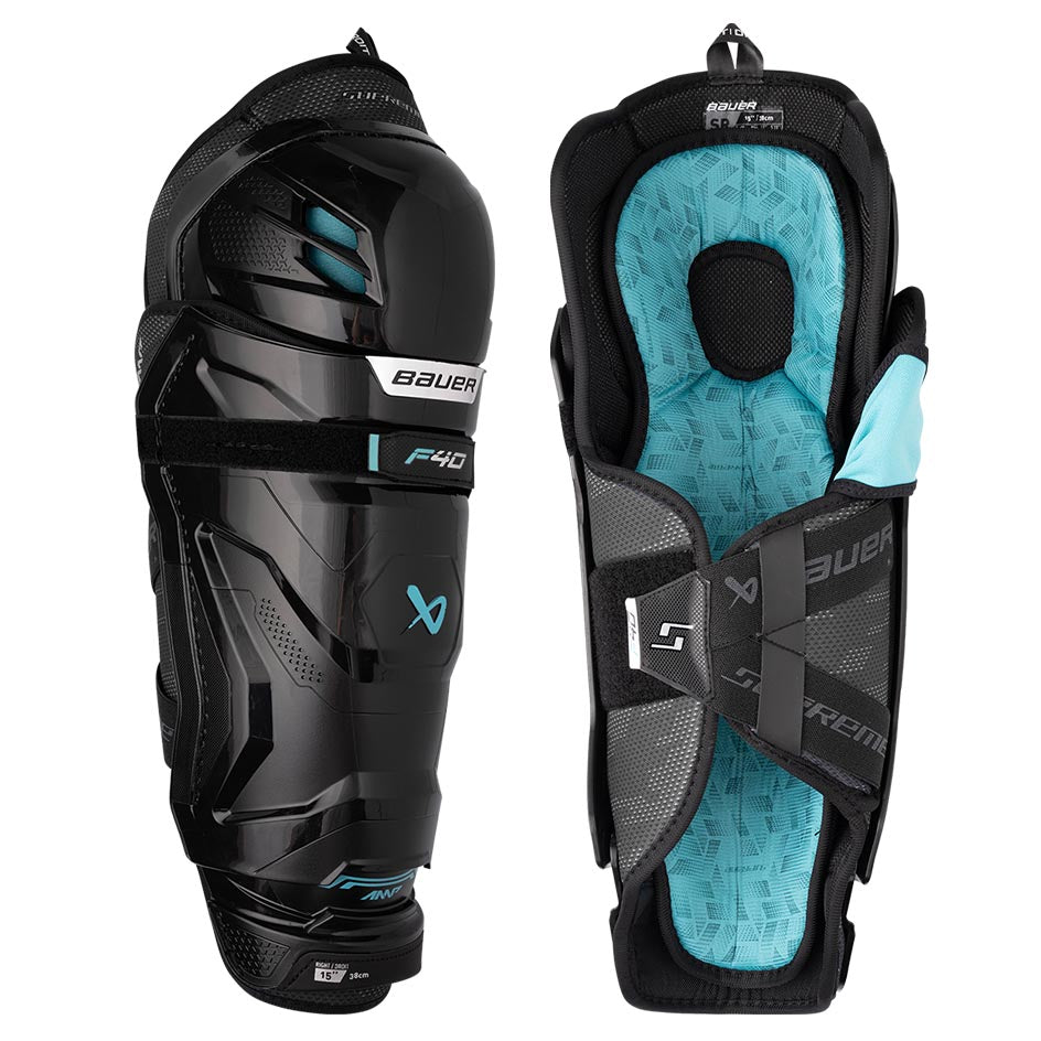 Bauer Supreme F40 Shin Guards Intermediate
