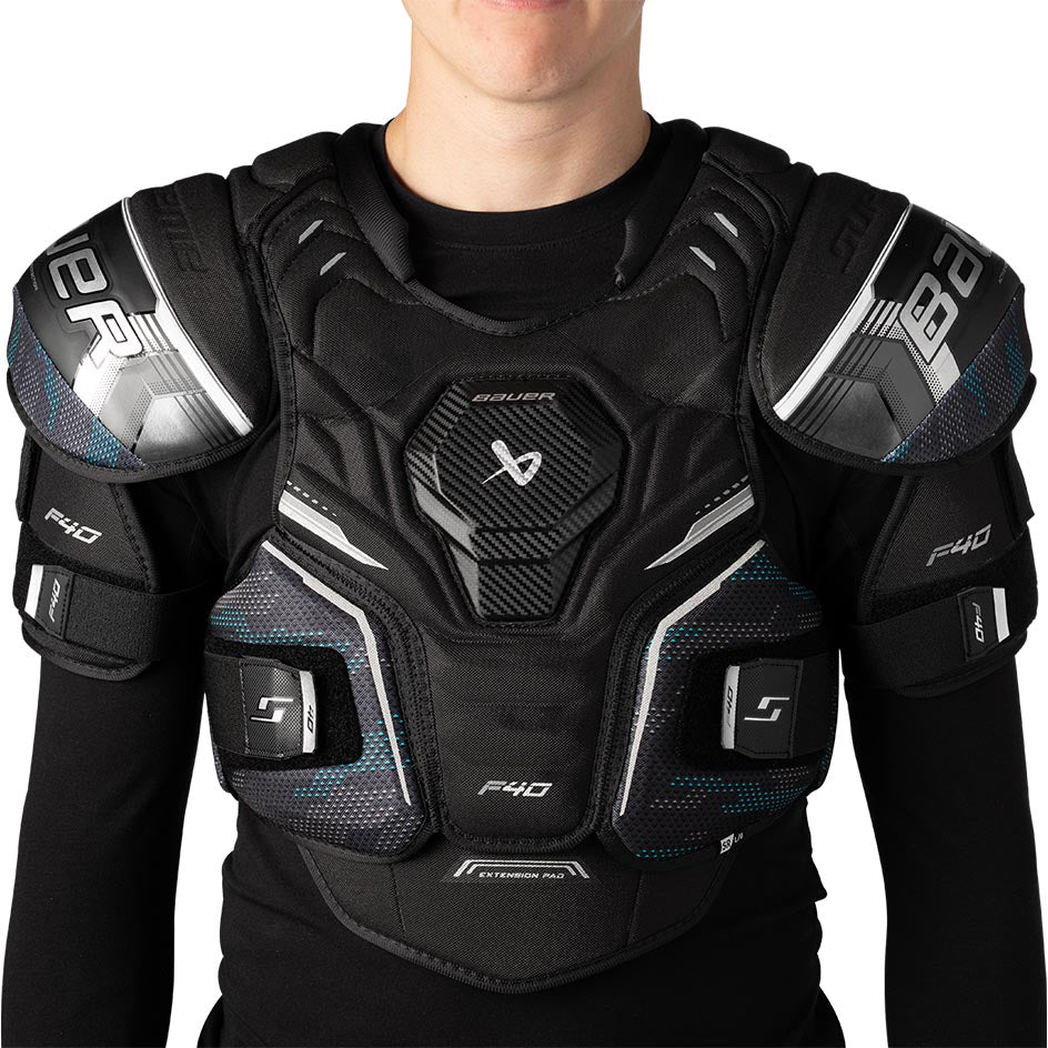Bauer Supreme F40 Shoulder Pads Junior