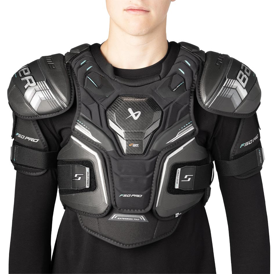 Bauer Supreme F50 Pro Shoulder Pads Senior