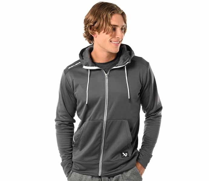 Bauer Team Fleece Zip Hoodie Senior S23