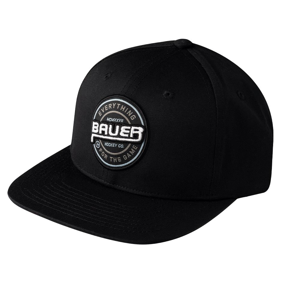 Bauer Twill Snapback Hat Senior S25