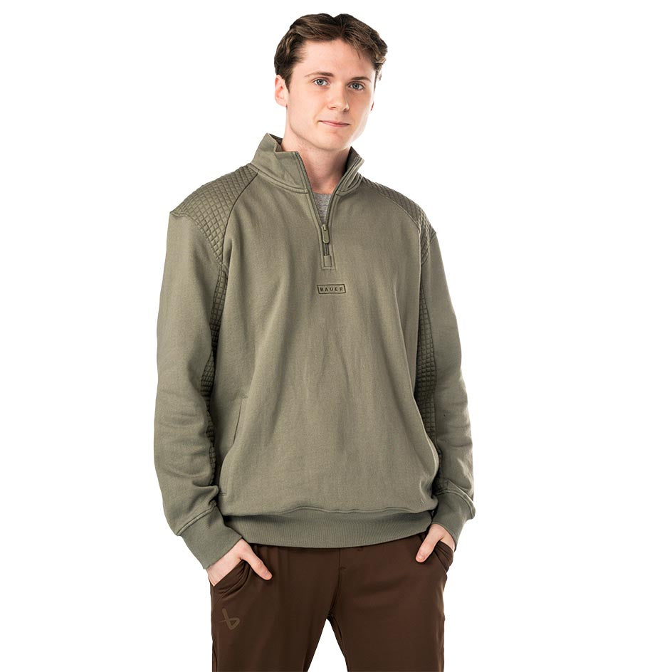 Bauer Quilted 1/4 Zip Senior S25