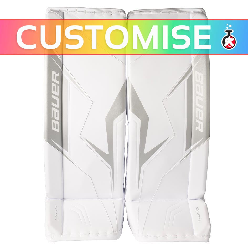 Bauer Custom SV-Pro Goalie Leg Pads Junior