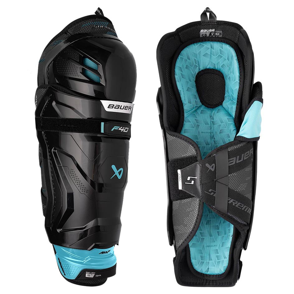 Bauer Supreme F40 Shin Guards Junior