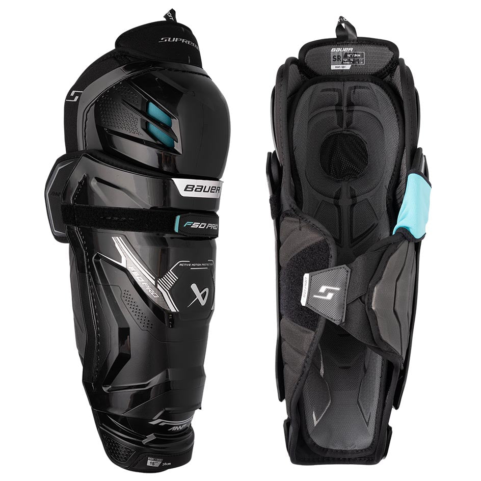 Bauer Supreme F50 Pro Shin Guards Senior