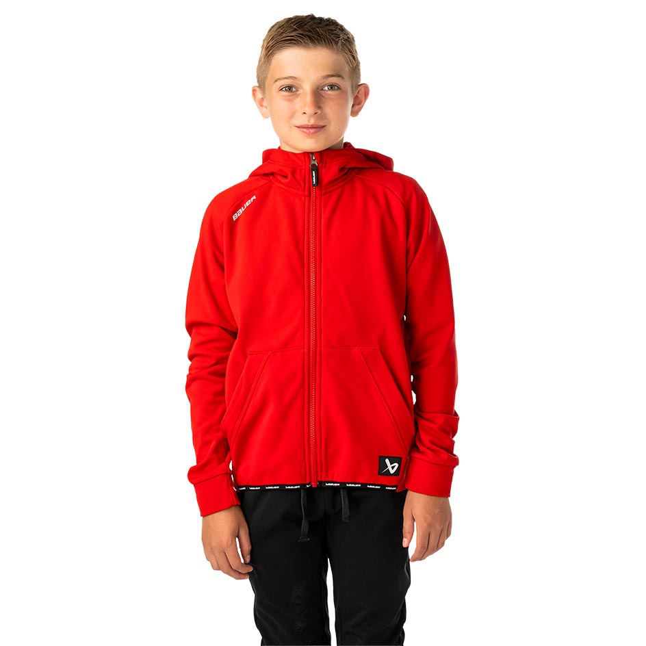 Bauer Team Fleece Zip Hoodie Youth S26
