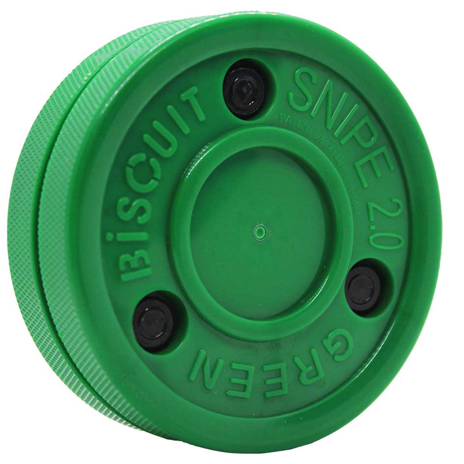 Green Biscuit Snipe Puck