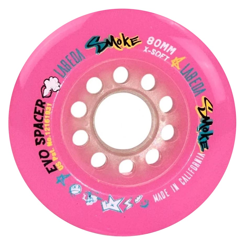 Labeda Smoke Inline Hockey Wheels X Soft - (SINGLE)