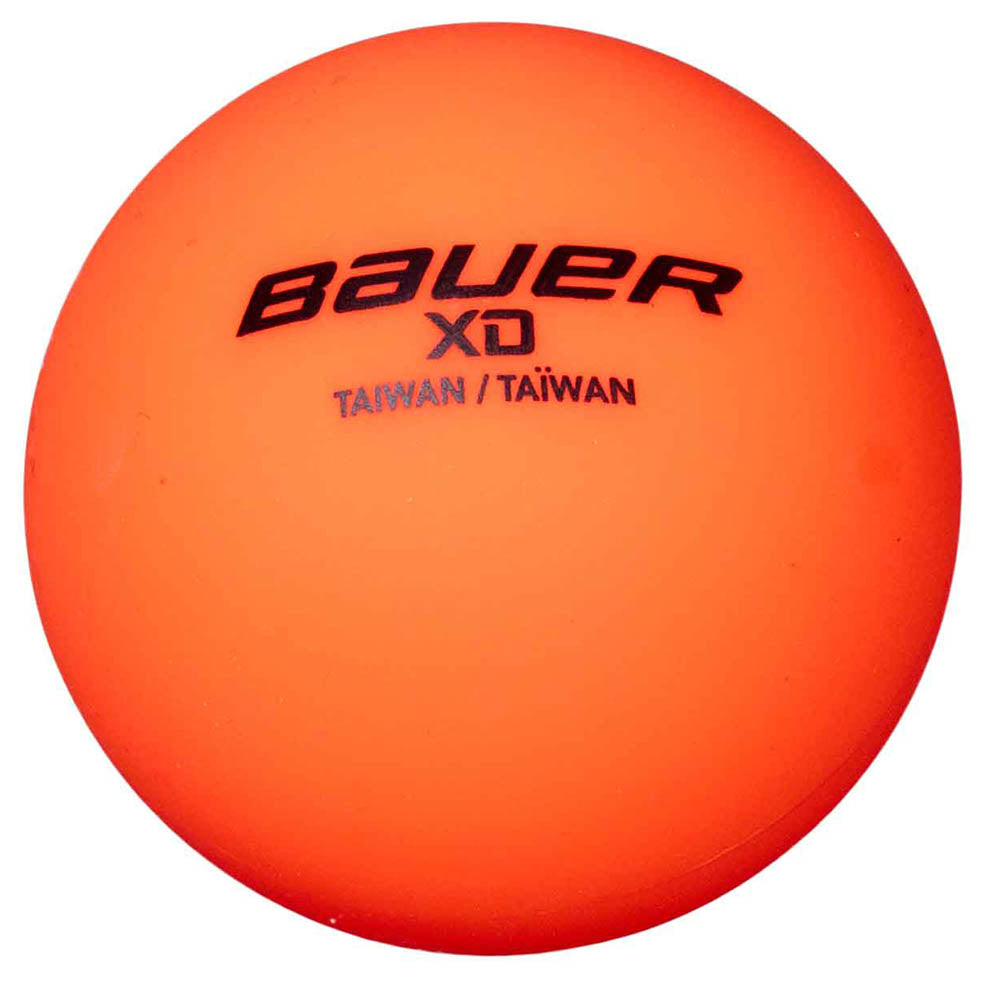 Bauer XD Hockey Ball Orange Warm Weather