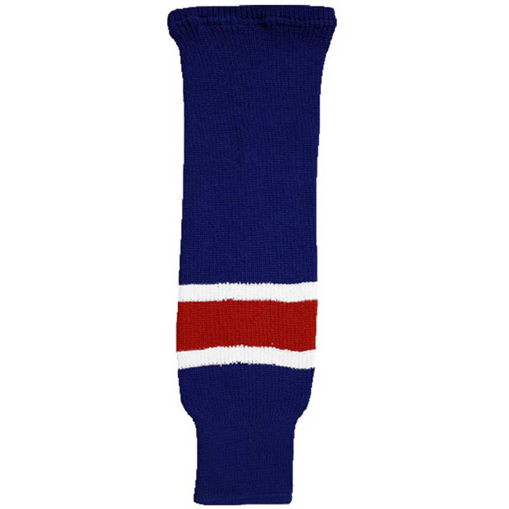 Knitted Hockey Socks - New York Rangers - Youth
