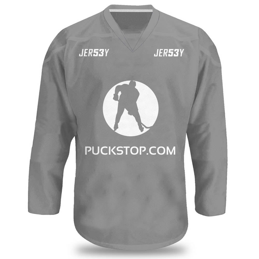 HOCKEY JERSEYS – PUCK HCKY  Long sleeve tshirt men, Hockey jersey, Jersey