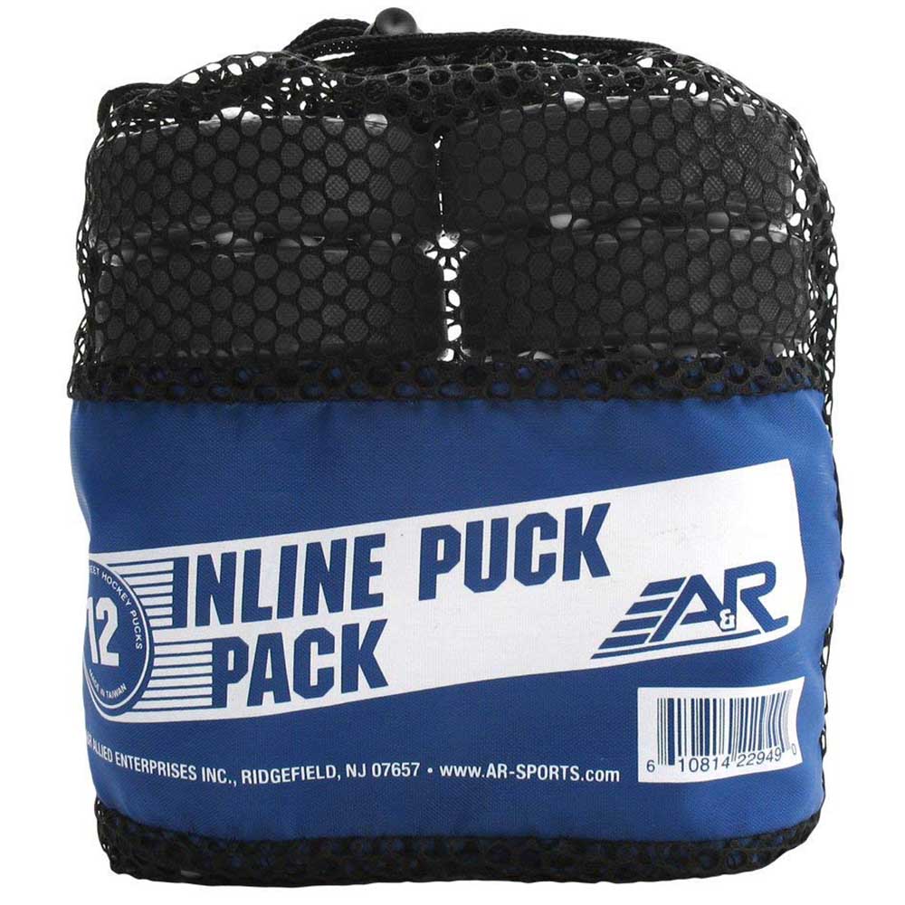 A&R Inline Hockey Pucks Multi Pack