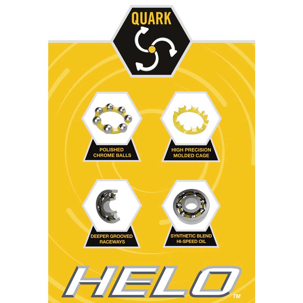Helo Precision Speed Bearings - QUARK