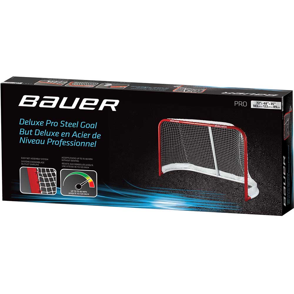 Bauer Deluxe 72" Official Pro Steel Goal