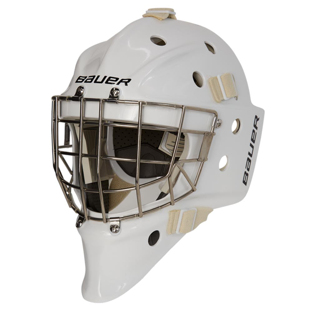 Bauer Profile 960 Goalie Mask - Non Cert. Cat Eye - Senior White S