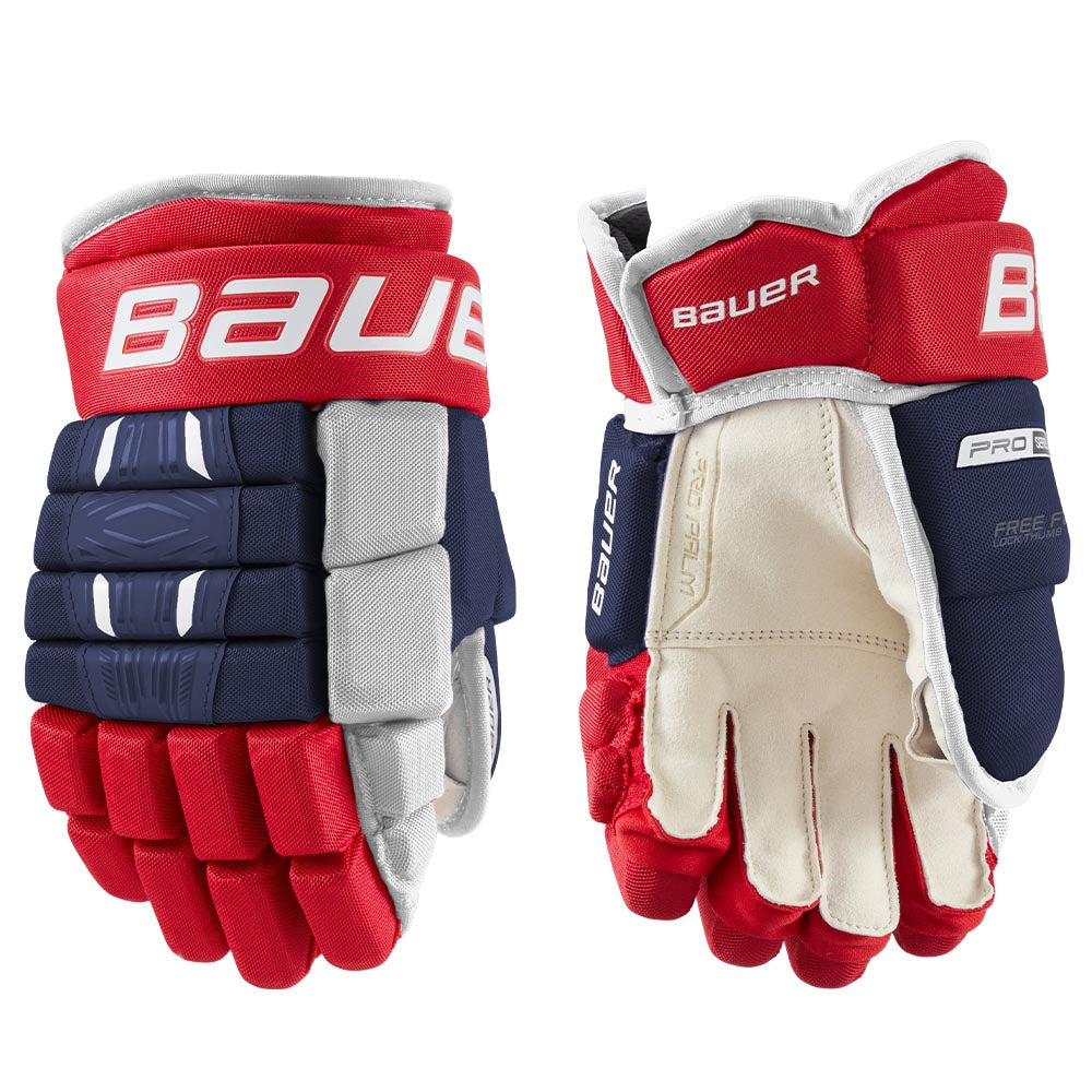 Bauer Pro Series Hockey Gloves Junior