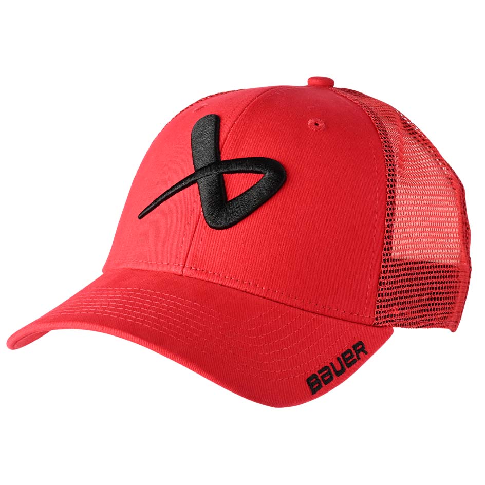 Bauer Core Adjustable Cap Senior Red