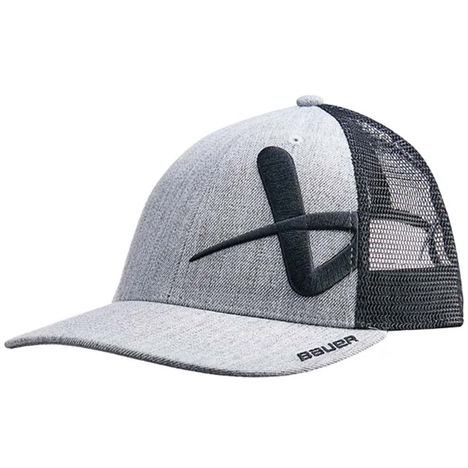 Bauer Core Snapback Cap Youth Grey