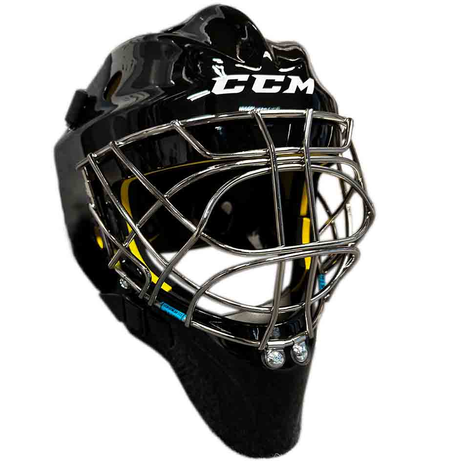 CCM - Axis 1.5 Goalie Mask Junior, Black, Size: OSFA